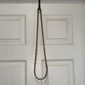 Gold Beaded Long Necklace - Women Accessories